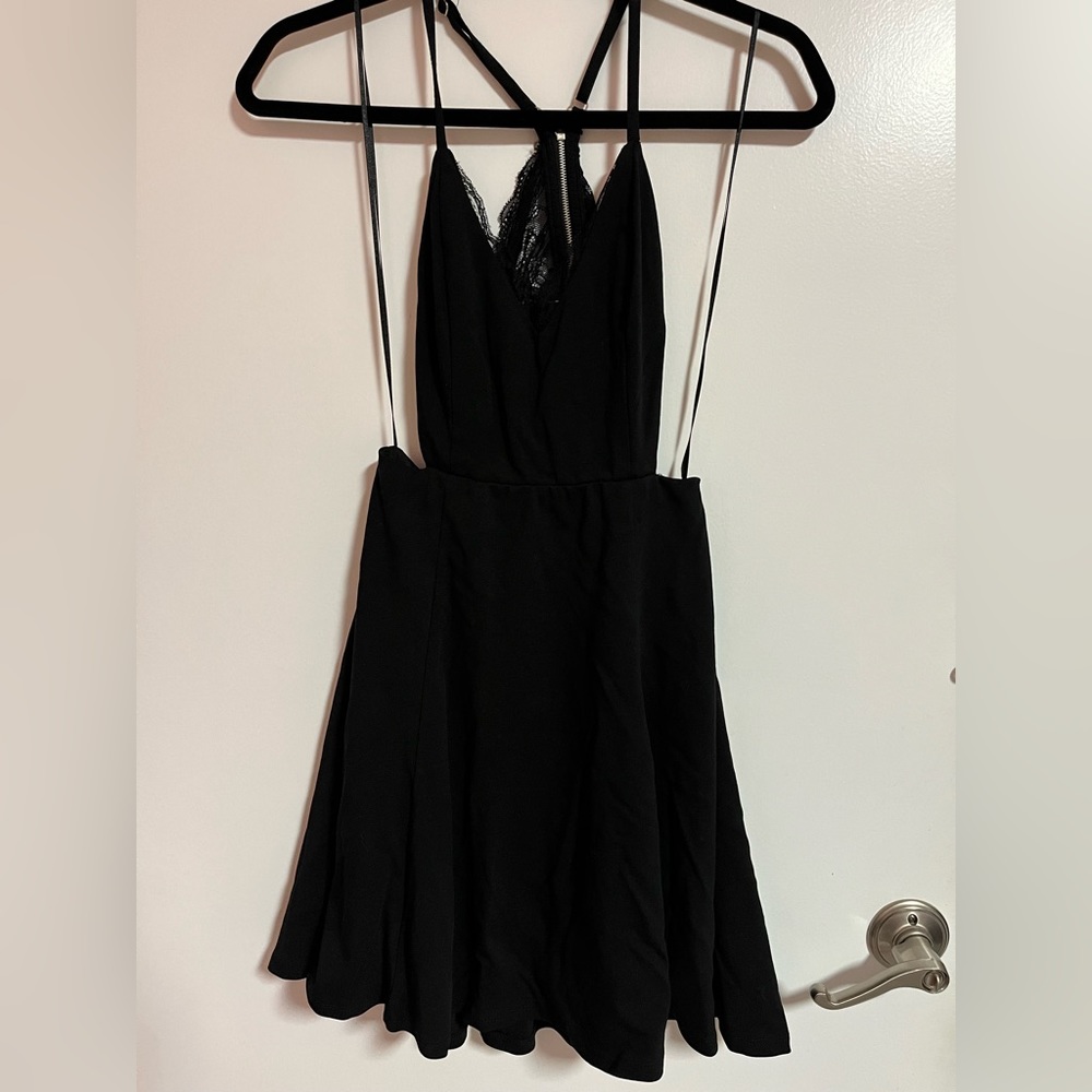 Lush Black Dress